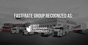 Fastfrate Best Managed Companies recognition